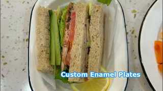 Custom Enamel Plates For Your Kitchen