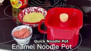Enamel Noodle Pot – Quick & Safe Cooking
